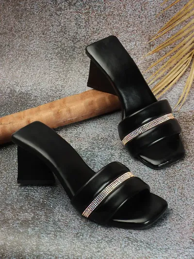 Women Trendy Fashion Block Heels