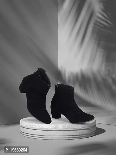 Women Stylish heel Boots-thumb0