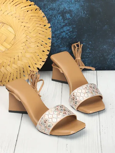 Women Trendy Fashion Block Heels