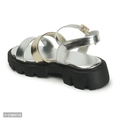 Women Elegant Buckle Strap Sandals-thumb5