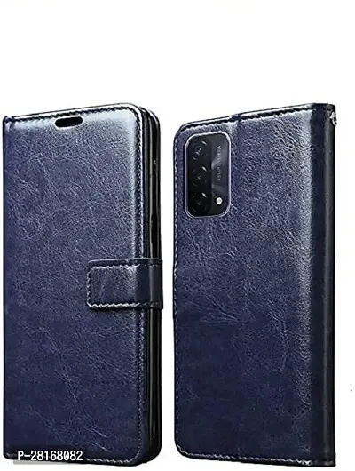 BINTAGE Magnetic Case Artificial Leather Flip Cover for SAMSUNG Galaxy A7 - SM-A750F - Attractive Blue-thumb5