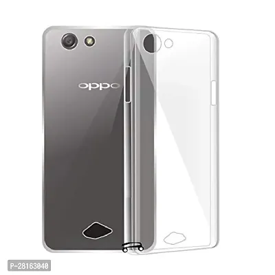 BINTAGE Flexible Rubber Back Cover for OPPO Neo 5 - Transparent-thumb4