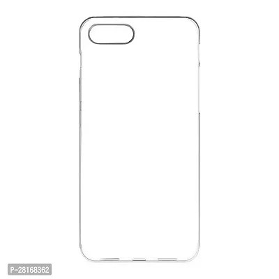 BINTAGE Flexible Rubber Back Cover for Apple iPhone 8 Plus - Transparent