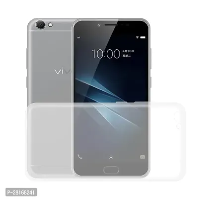 BINTAGE Flexible Rubber Back Cover for Vivo Y71 / Vivo 1724 / Y71i - Transparent-thumb2