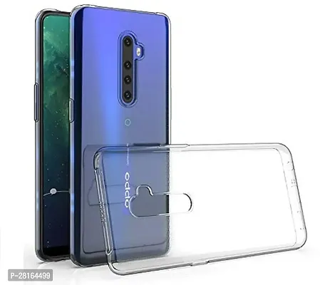 BINTAGE Flexible Rubber Back Cover for OPPO Reno 2z - Transparent-thumb0