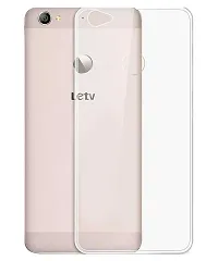 BINTAGE Flexible Rubber Back Cover for LeEco Le 1S - Transparent-thumb1