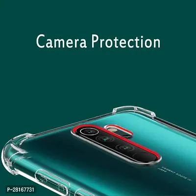 BINTAGE Flexible Rubber Back Cover for Mi Redmi Note 8 - Transparent-thumb4