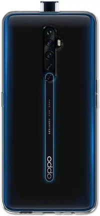 BINTAGE Flexible Rubber Back Cover for OPPO Reno 2z - Transparent-thumb1