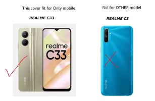 BINTAGE Combo 2 Flip Cover for Realme RMX3624 / Realme C33 | Wallet Stylish Button Magnetic - Brown / Blue-thumb3