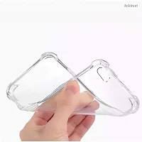 BINTAGE Flexible Rubber Back Cover for REDMI 9 Activ - Transparent-thumb2