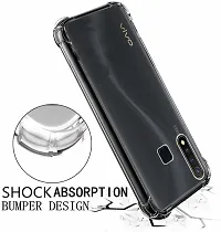 BINTAGE Flexible Rubber Back Cover for Tecno spark 5 - Transparent-thumb3