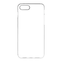 BINTAGE Flexible Rubber Back Cover for Apple iPhone 7 Plus - Transparent-thumb1