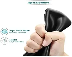 BINTAGE Flexible Rubber Back Cover for Samsung Galaxy M31 -SM-M315F - Black TPU-thumb4