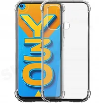 BINTAGE Flexible Rubber Back Cover for Vivo Y30 - Transparent-thumb1