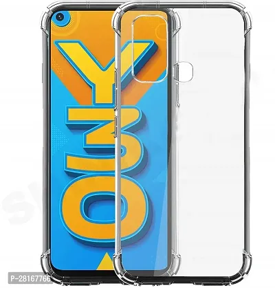 BINTAGE Flexible Rubber Back Cover for Vivo Y30 - Transparent-thumb2