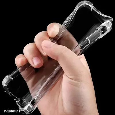 BINTAGE Flexible Rubber Back Cover for Realme 6 / Realme RMX2001 - Transparent-thumb4