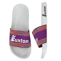 Buxton Mens Flip Flop Slipper Multicolored (PURPULE, numeric_7)-thumb4