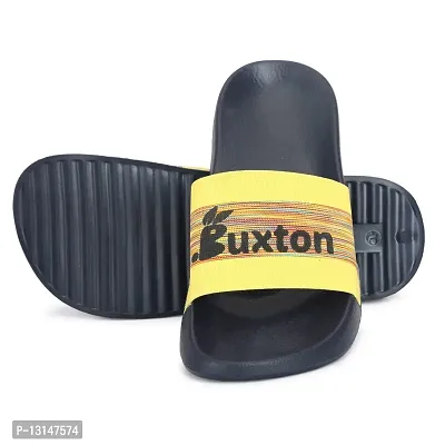 Buxton Mens Flip Flop Slipper Multicolored (YELLOW, numeric_7)-thumb5