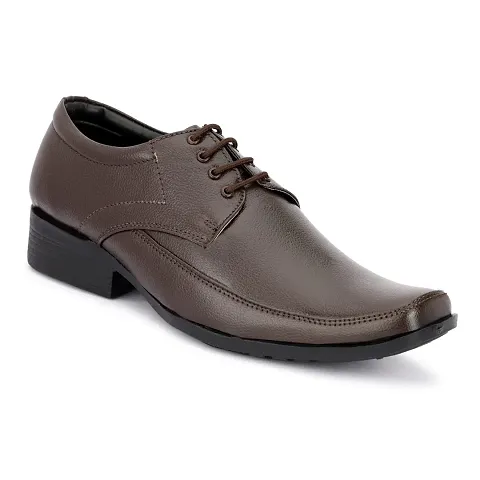Buxton Mens Formal Shoes (Derby Shoes) Brown