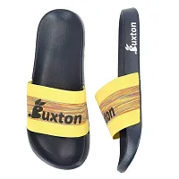 Buxton Mens Flip Flop Slipper Multicolored (YELLOW, numeric_7)-thumb2