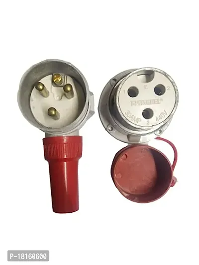 Plug And Socket Metal Clad Protected 30 Amp 3 Pole