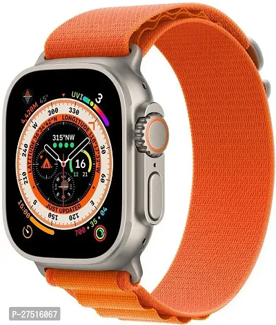 Nylon 49Mm 45Mm 44Mm 42Mm, Replacement Strap For Series 8/7/6/5/4/3/2/1/Se/ 230 Mm Fabric Watch Strap Orange-thumb4