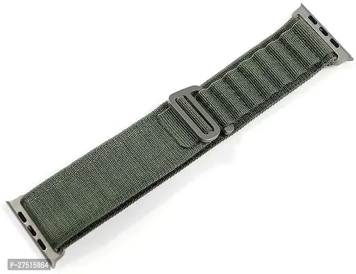 Alpine Loop Band For Watch Strap 49Mm 45Mm 44Mm 42Mm, With Iwatch Band [Black] 44 Mm Silicone Watch Strap Green