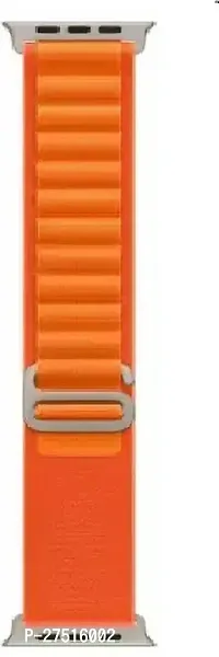 Alpine Loop Band For Watch Strap 49Mm 45Mm 44Mm 42Mm, With Iwatch Band 44 Mm Silicone Watch Strap Orange-thumb0