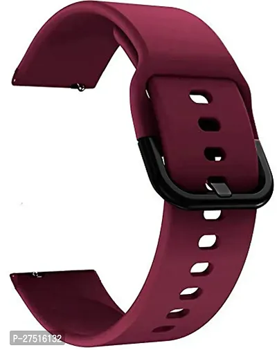 Strap Compatible With Amazfitgts2Mini/Bip/Pro/Lite/Gts/2/2E,Bips,Galaxy Active2 20 Mm Silicone Watch Strap Maroon