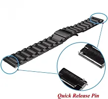 Apple Watch Strap 44 Mm Stainless Steel Watch Strap Black-thumb3