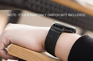 G-Hook 42/44/45/49Mm Smooth Soft Nylon Sport Belt For Series Ultra/8/7/6/5 42 Mm Metal Watch Strap Black-thumb3