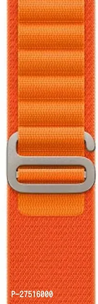 Alpine Loop Band For Watch Strap 49Mm 45Mm 44Mm 42Mm, With Iwatch Band [Black] 44 Mm Silicone Watch Strap Orange-thumb0