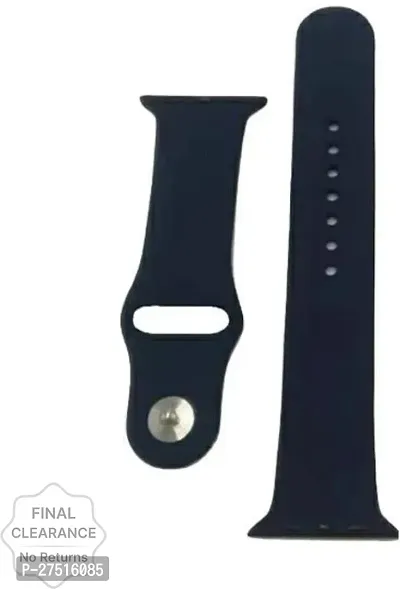 Silicone Watch Strap 44 Mm Silicone Watch Strap Blue