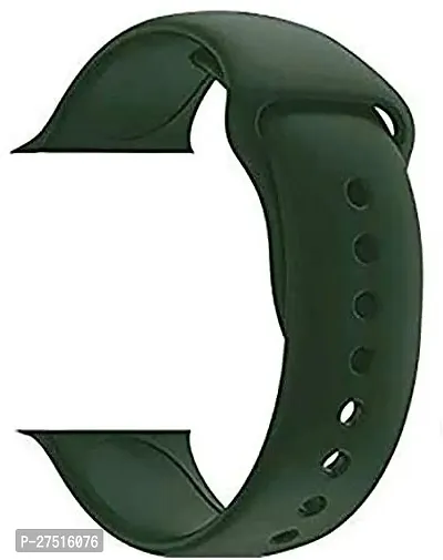 Y11Ail09 24 Mm Silicone Watch Strap Dark Green