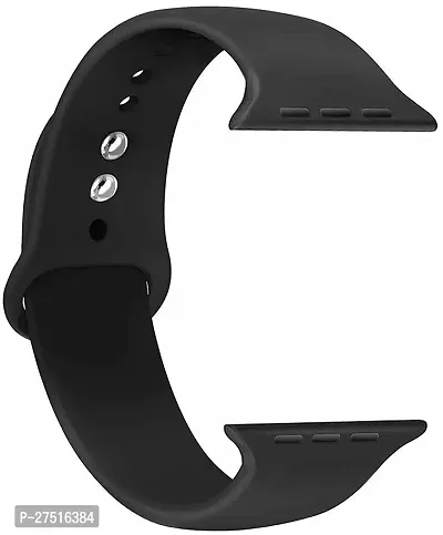 Replacement Strap For W26, W26 Plus Also Compatible With 42-45 Mm Dial 42 Mm Silicone Watch Strap Black-thumb0