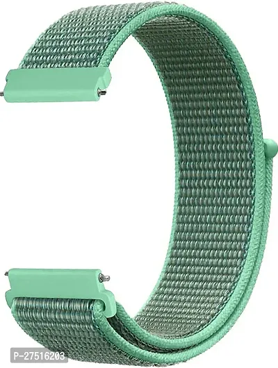 Nylon Watch Strap For All Smart Watch 22 Mm Fabric Watch Strap Green