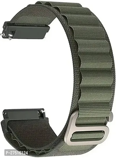 20 Mm Alpine G Buckle Smart Watch Strap 20 Mm Fabric Watch Strap Green-thumb0