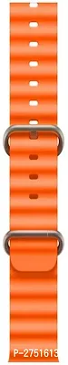 Bands Compatible With Series Ultra/8/7/6/5/4/3/2/1/Se42Mm 44Mm 45Mm 49Mm 44 Mm Silicone Watch Strap Orange-thumb2