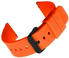 Super Soft 20 Mm Silicone Watch Strap Orange-thumb1