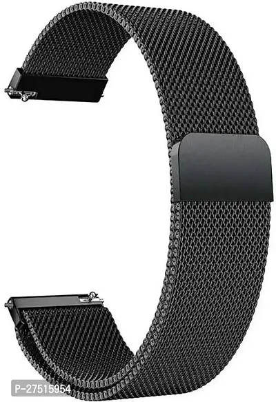 22 Mm Black Chain Strap Universal For All 22 Mm Watches Excluding I Watches 22 Mm Stainless Steel Watch Strap Black-thumb0