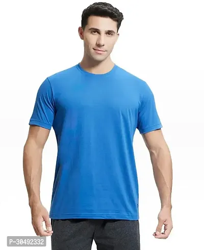 Stylish Men Regular Fit Cotton Tshirt-thumb0