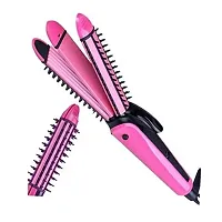 3 in 1 Hair Styler, Straightener, Curler and Crimper-thumb1