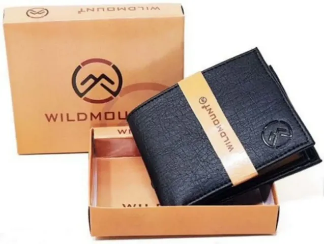 Stylish Artificial Leather Solid Wallets For Women