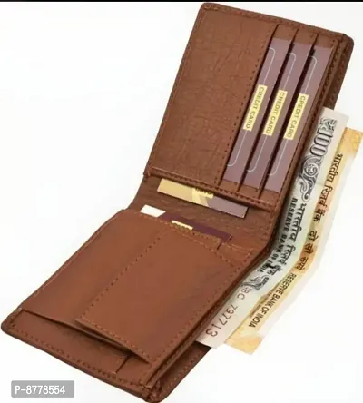 Classic Artificial Leather Solid Wallets for Men