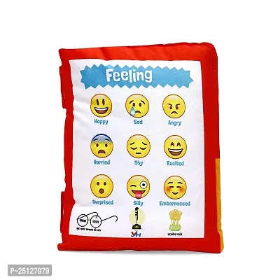 Kids Educational Learning Baby Pillow Cushion Soft Book Toys for Up to 1 Year Kids Boys Baby Pillows-thumb2