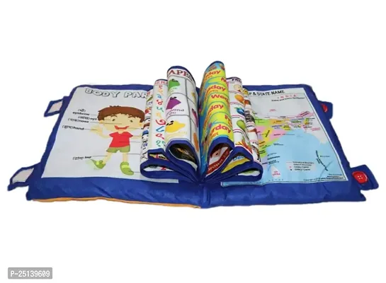 Kids Educational Learning Baby Pillow Cushion Soft Book Toys for Up to 1 Year Kids Boys Baby Pillows-thumb4