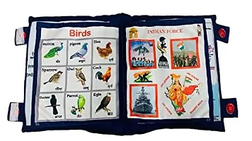 Kids Educational Learning Baby Pillow Cushion Soft Book Toys for Up to 1 Year Kids Boys Baby Pillows-thumb1