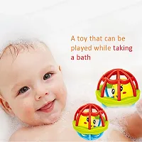 Soft Ball Rattle Toy for Baby, Bath Toy Made in Safe Non-Toxic, Attractive Rattle for New Born Baby, Children Toy and Infant Products Activity Center, Best for Baby First Toys.-thumb2