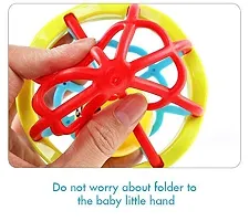Soft Ball Rattle Toy for Baby, Bath Toy Made in Safe Non-Toxic, Attractive Rattle for New Born Baby, Children Toy and Infant Products Activity Center, Best for Baby First Toys.-thumb4