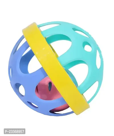 Soft Ball Rattle Toy for Baby, Bath Toy Made in Safe Non-Toxic, Attractive Rattle for New Born Baby, Children Toy and Infant Products Activity Center, Best for Baby First Toys.-thumb4